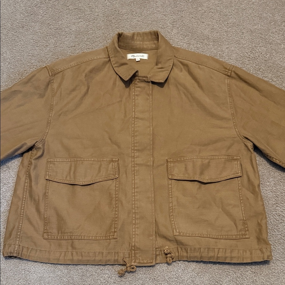 Madewell Tan Utility Jacket